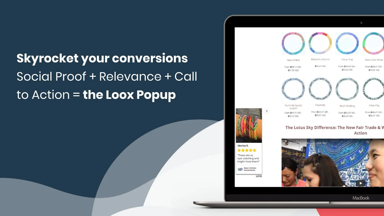 Loox Features - PopUp