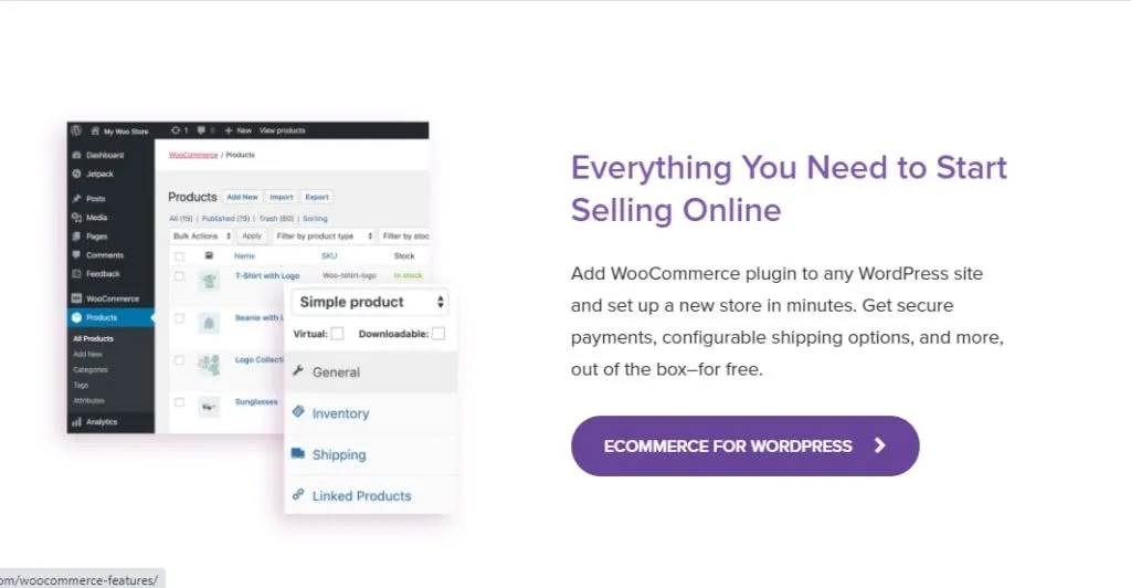 How to use WooCommerce with WordPress