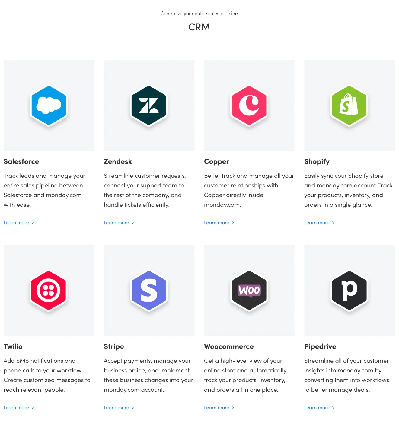 CRM Tools Integrations