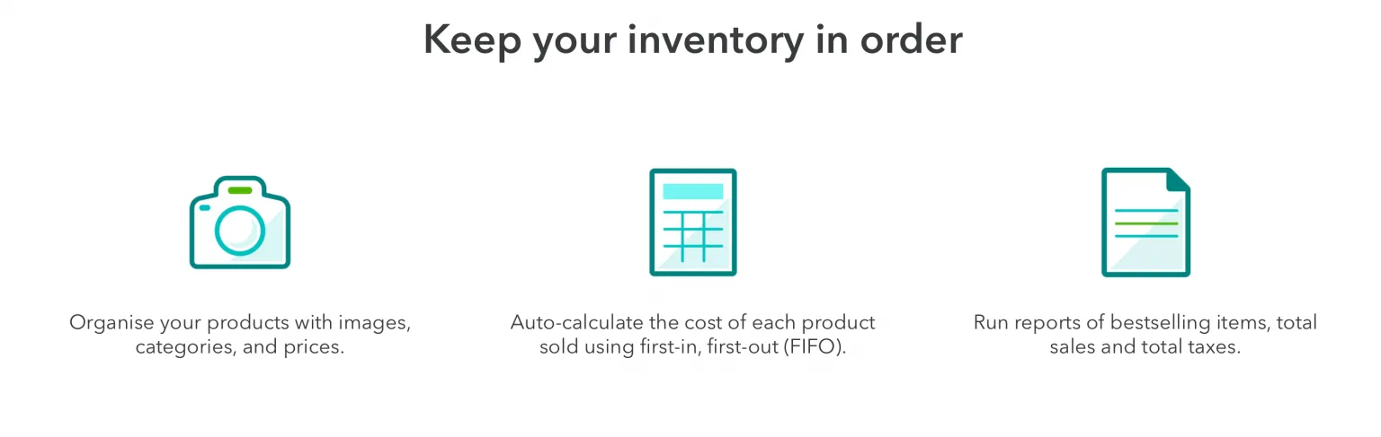 Quickbooks inventory - tekpon review