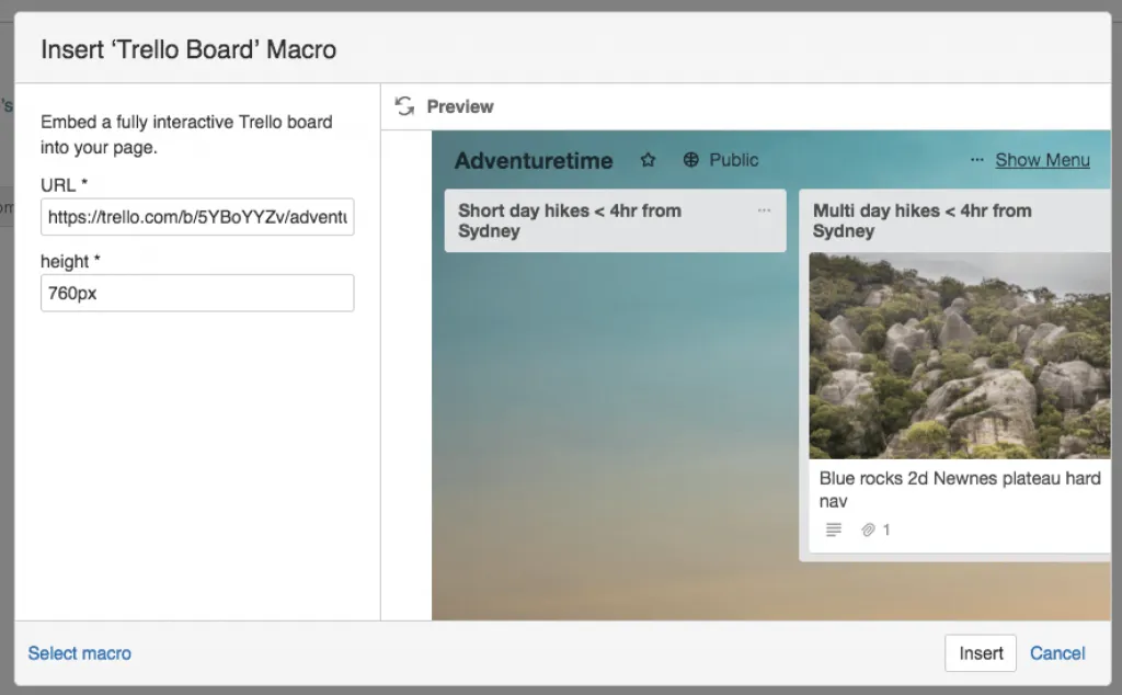 Integration of Confluence with Trello- Tekpon