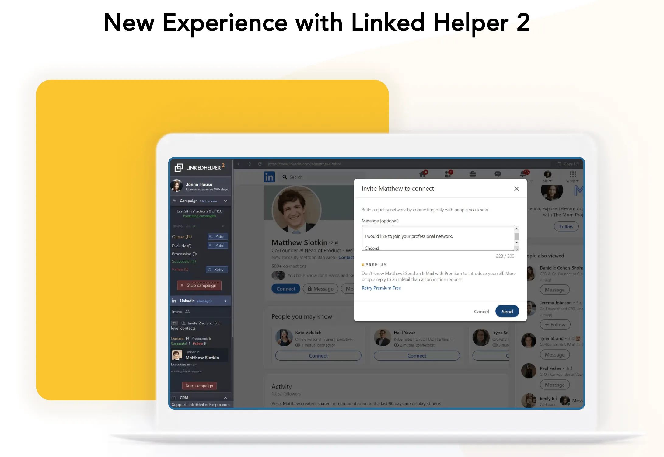 What is Linked Helper 2