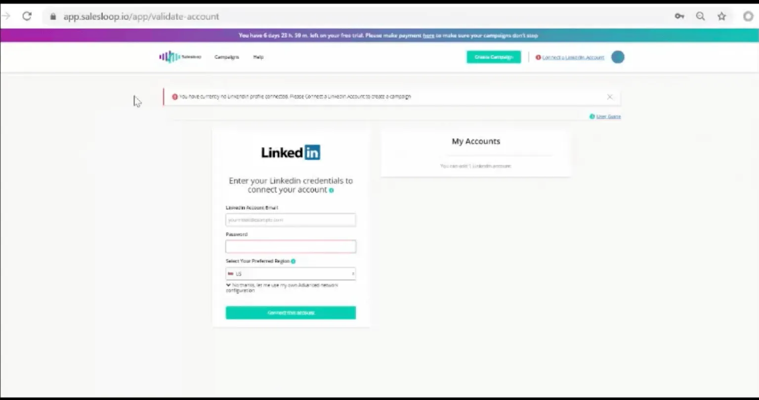 Salesloop.io - LinkedIn Automation Service