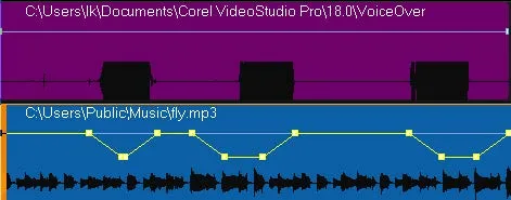 Audio Editing - Ducking Level