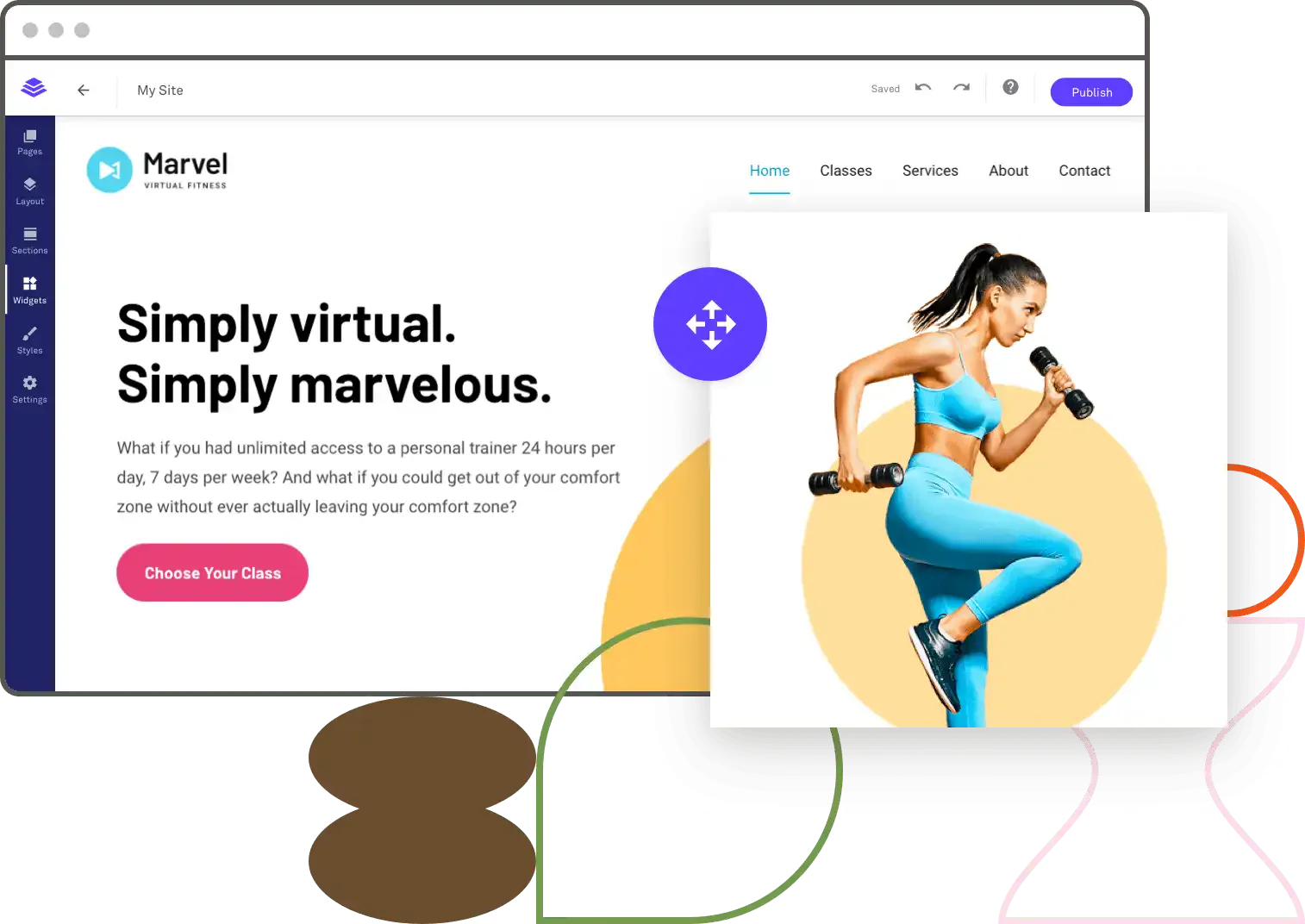 Drag & Drop Landing Page Maker