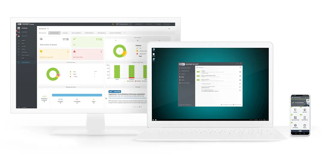 All Devices protected with ESET Antivirus