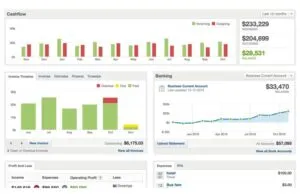 FreeAgent dashboard for small business