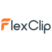 FlexClip logo - review by Tekpon