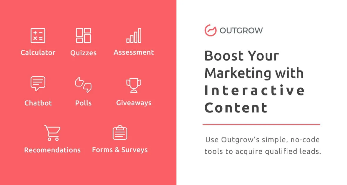 Outgrow survey software - honest review by Tekpon