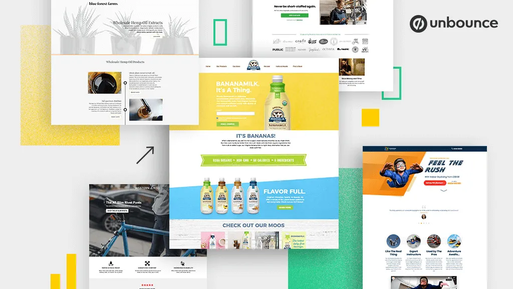 Unbounce landing page builder