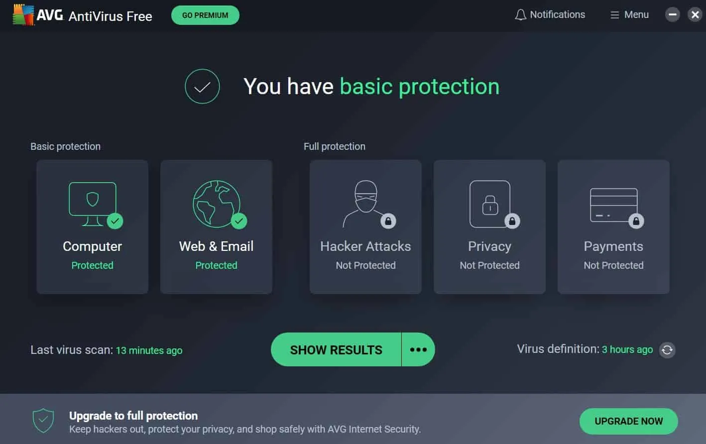 AVG antivirus