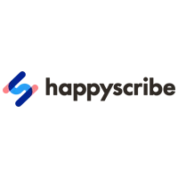 Happy Scribe logo  review by Tekpon