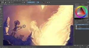 Krita art painting