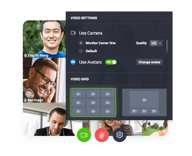 ClickMeeting Video Settings