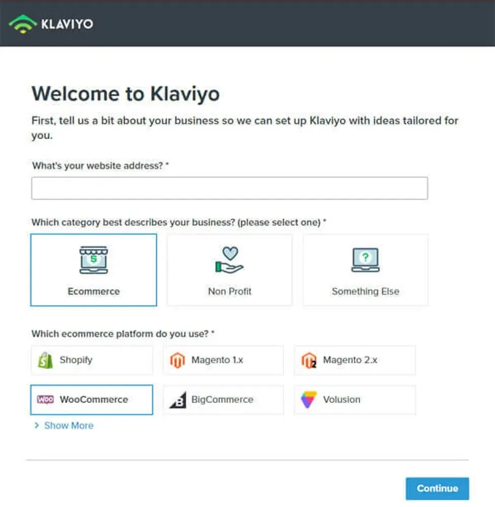 Klaviyo Login