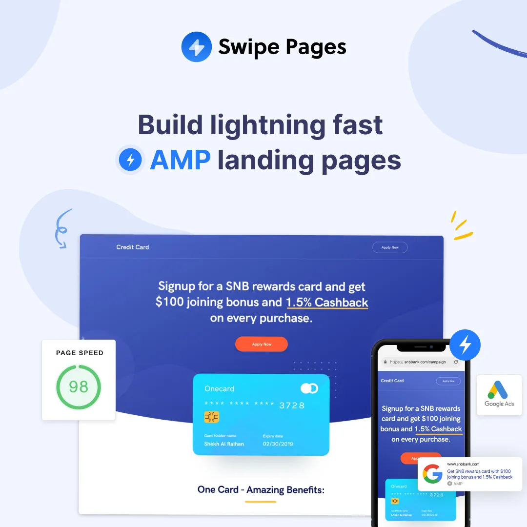 no-code landing page maker