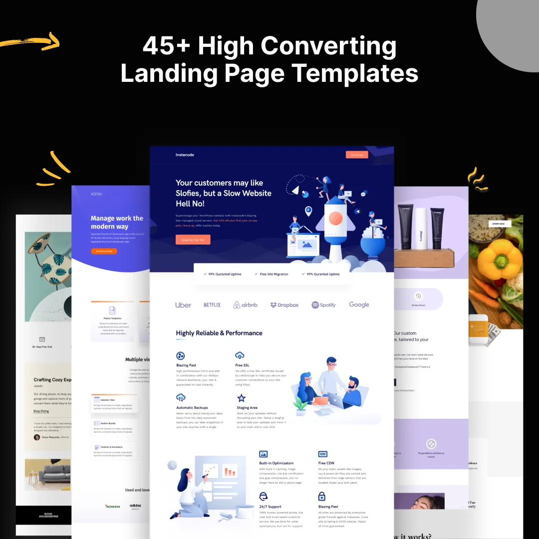 increase conversion with lading page builder