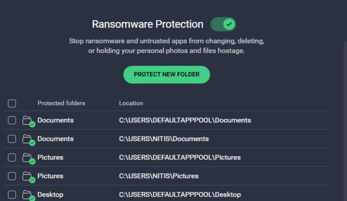 Ransomware Protection