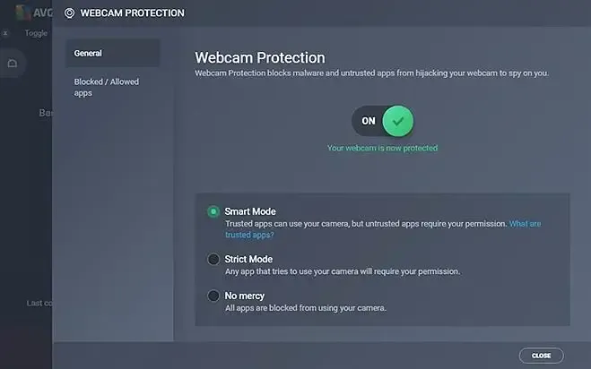 Webcam Protection