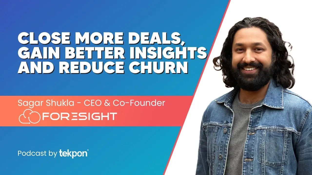 Podcast with Sagar Shukla - CEO Foresight