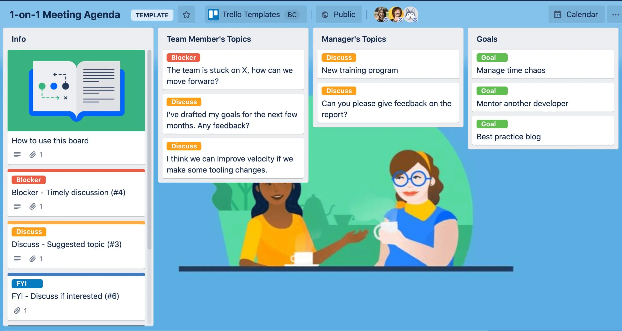 Use Trello board for your remotely team