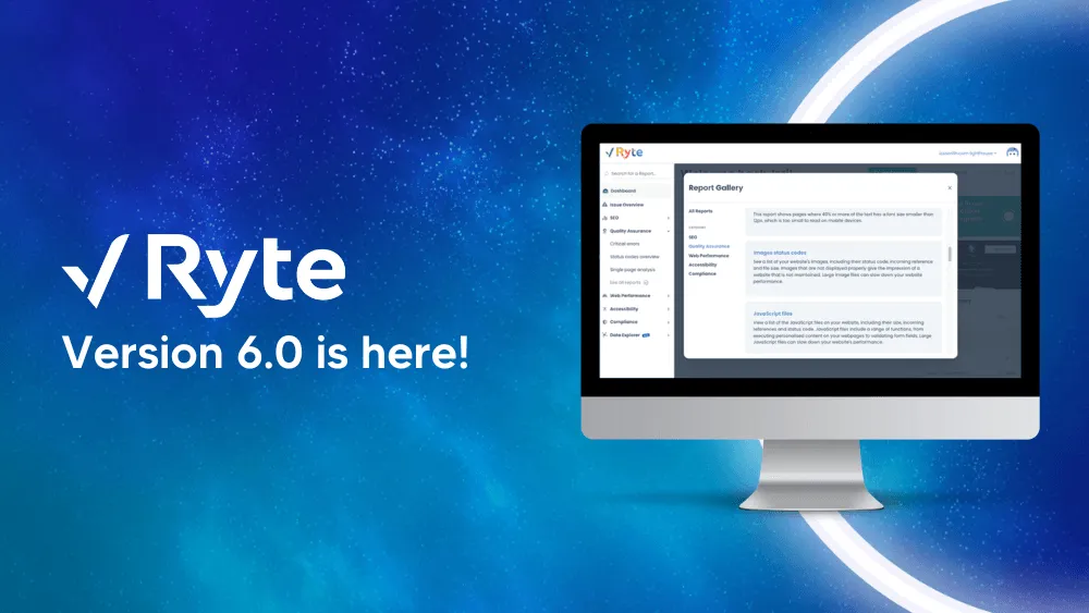 Ryte New Version in here - SaaS News on Tekpon