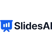 SlidesAI Logo - Software reviews, insights, podcasts, and coupons on Tekpon