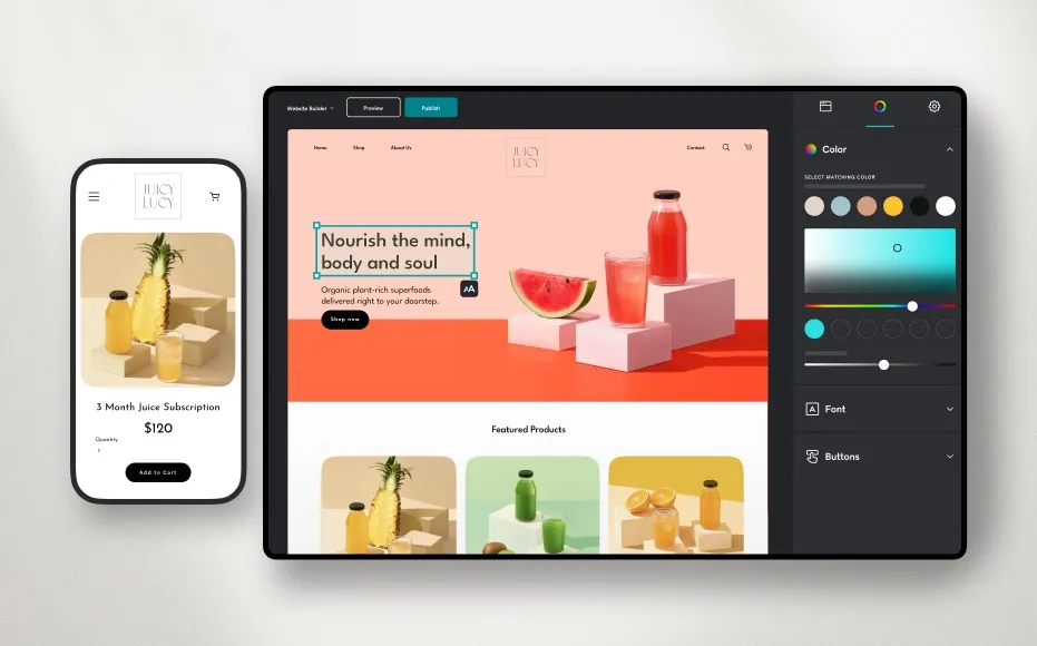 Goddady website builder