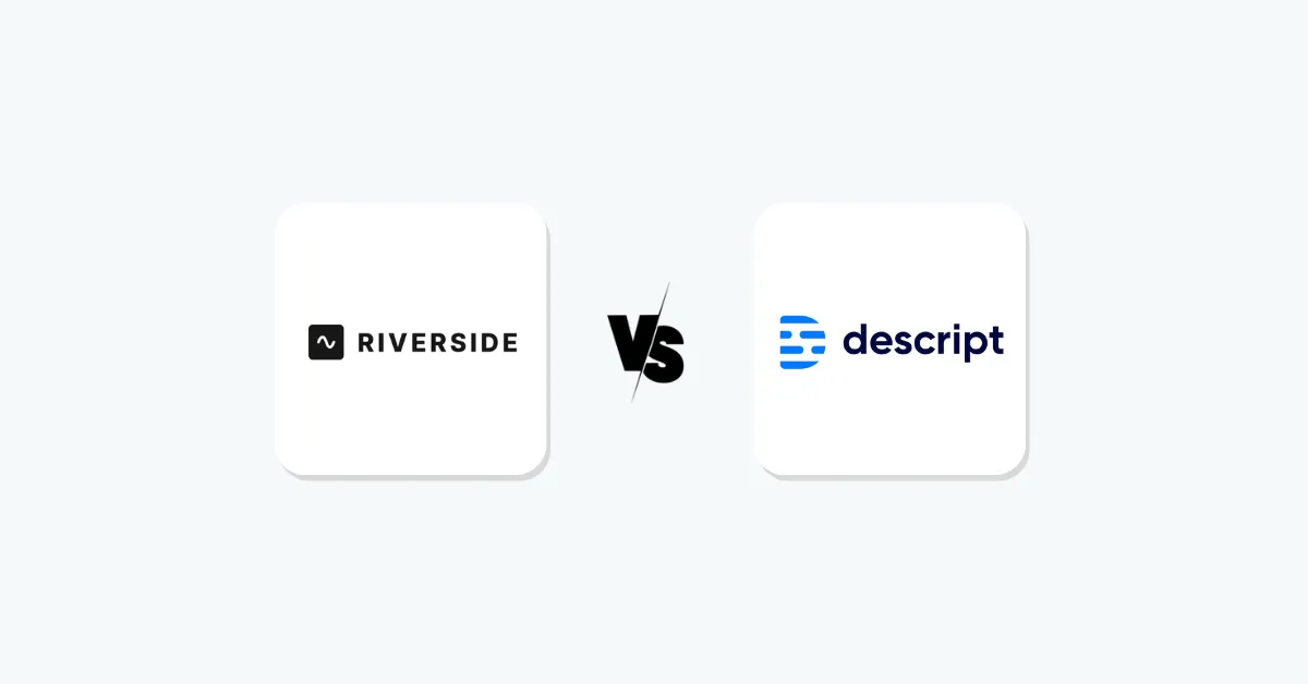 Riverside fm vs Descript