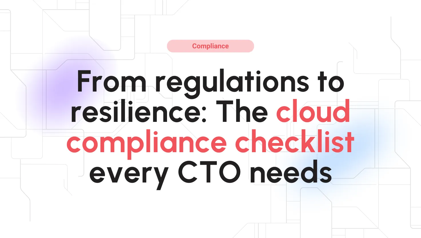 cloud compliance checklist