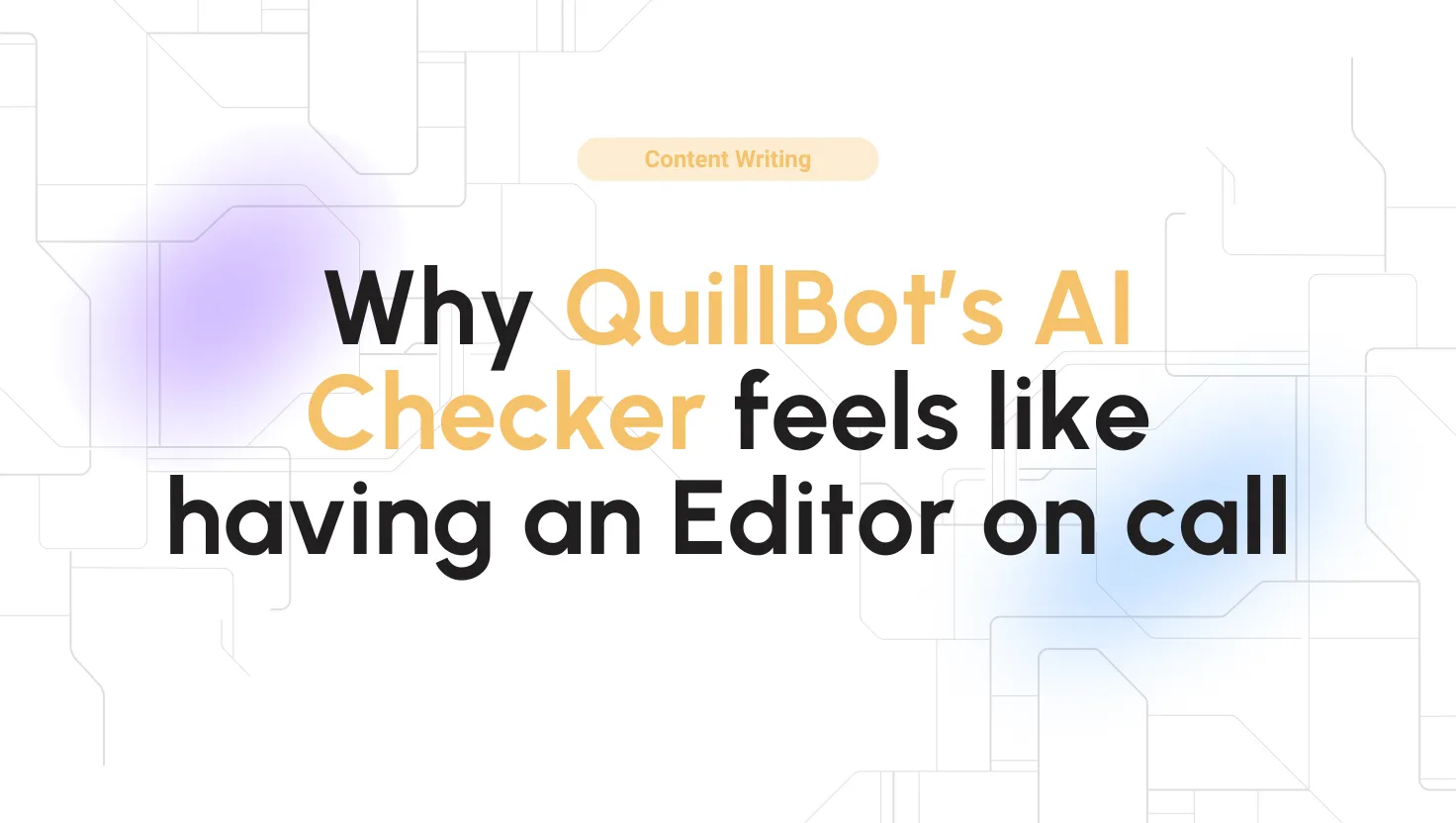 QuillBot AI Checker