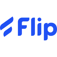 Flip Logo  AI Powered employee app for frontline work