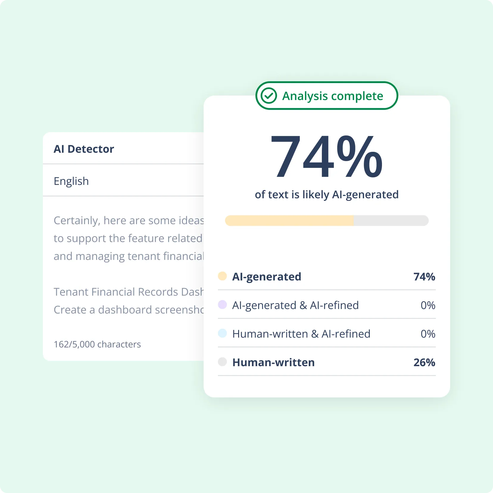 QuillBot AI detector