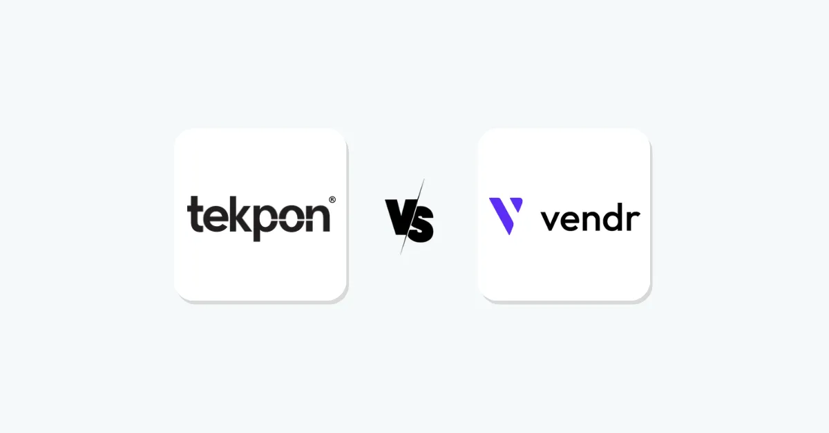 Tekpon vs Vendr - procurement service