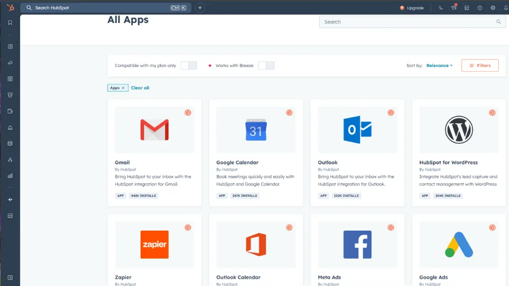 HubSpot integrations