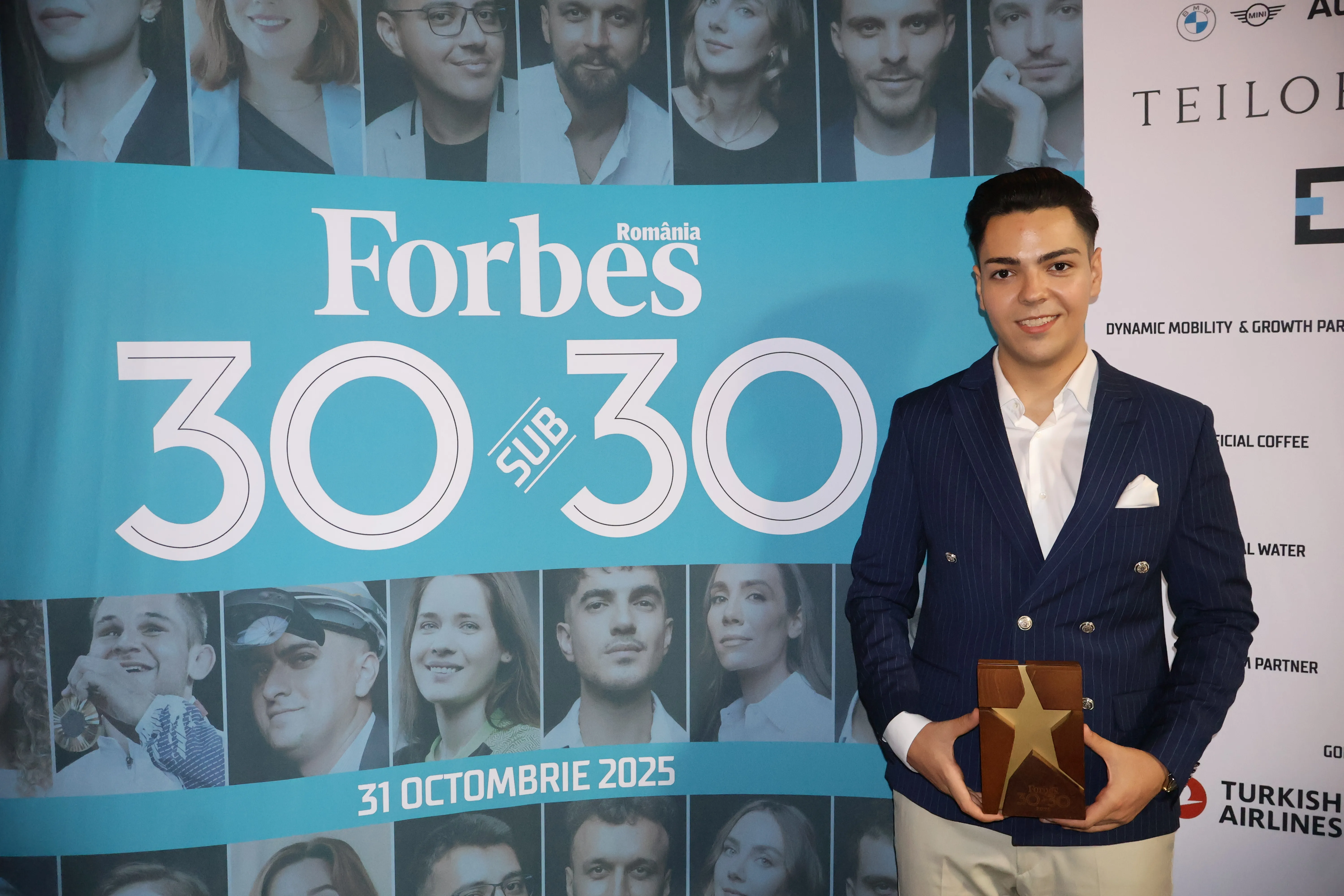 Forbes 30 under 30 Cristian Dina