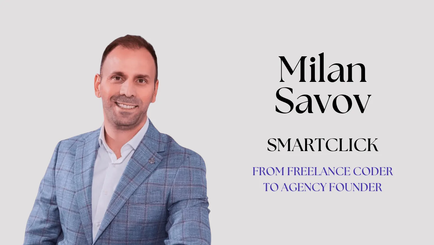Milan Savov interview