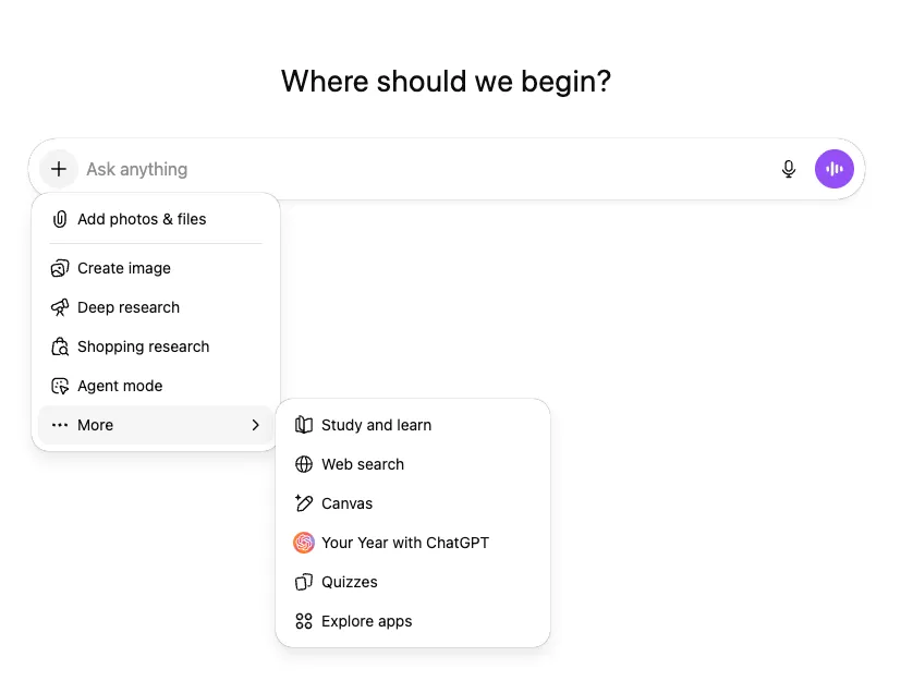 ChatGPT AI tool for business content